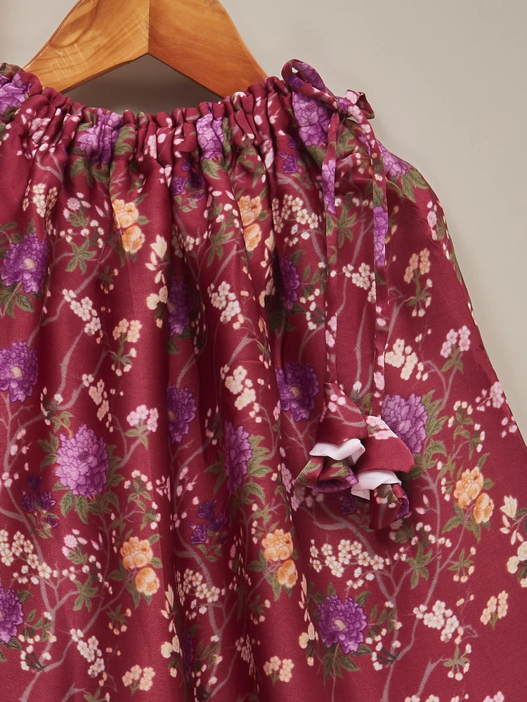 Liz Jacob Girls | Pure Mulberry-Silk Ethnicwear | Kesar
