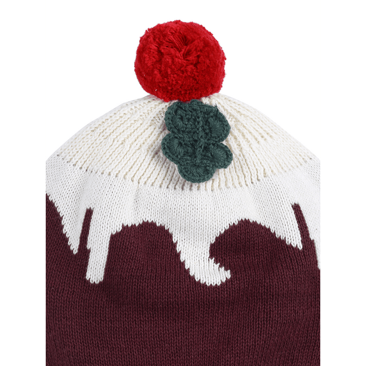 The Baby Trunk Nuts Christmas Knitted Beanie Cap For Newborn Baby