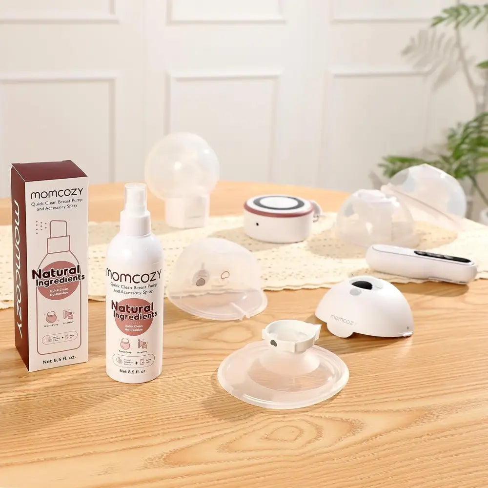 Momcozy Portable Breast Pump Cleaner Spray - 200 Count