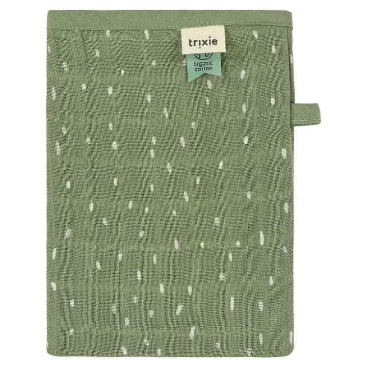 Trixie Muslin washcloths 3-pack mix - Daring Dino