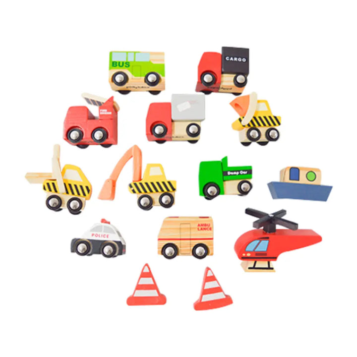 Playbox Little Wagon Toy Cars Playset