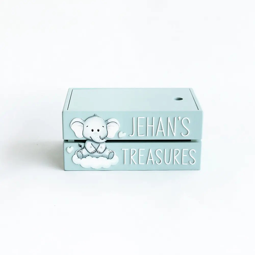 The Tiny Trove My Treasure Box (Ellie) - Blue