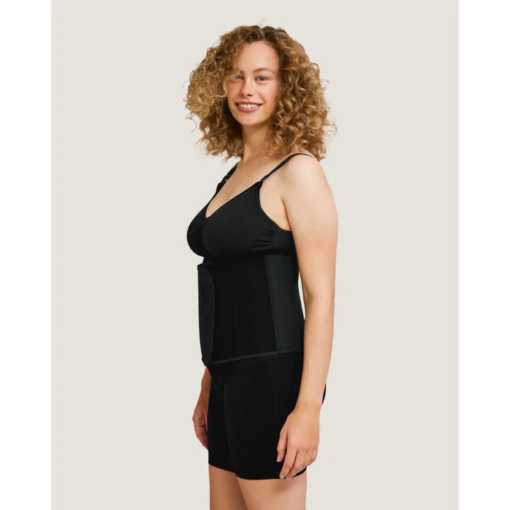 Carriwell Cotton Post Delivery Belly Support and Postpartum Band - Black