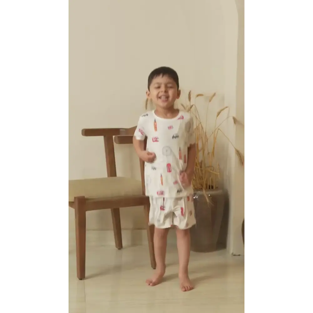 Bubz Short Sleeve Set - London