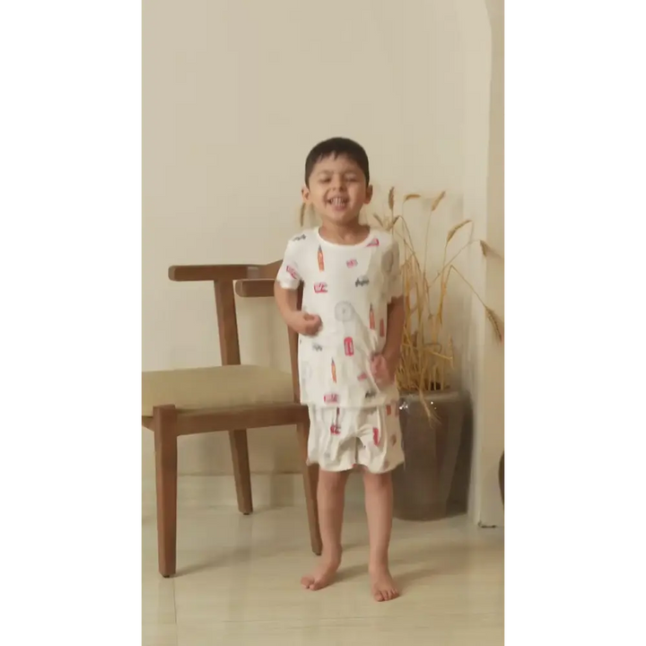 Bubz Short Sleeve Set - London