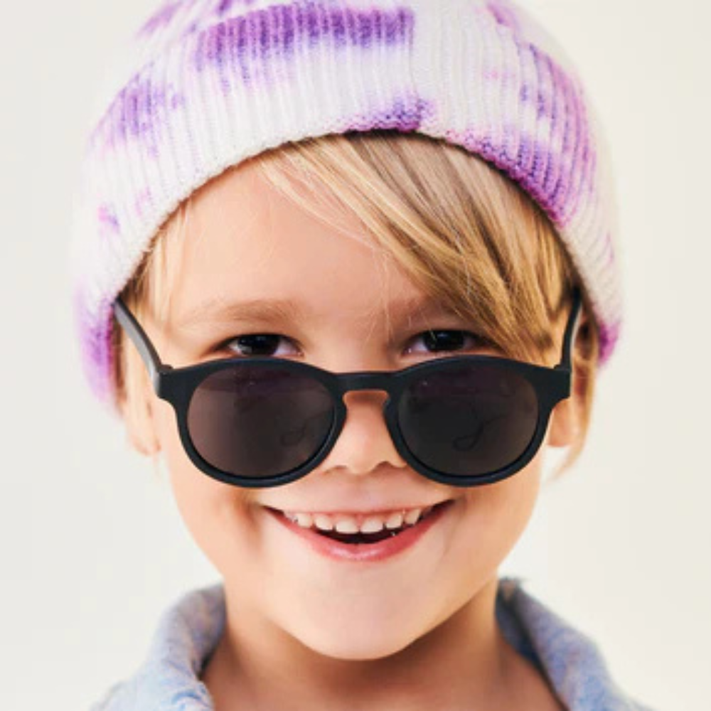 Babiators Originals Keyhole Sunglasses: Jet Black | Smoke Lens