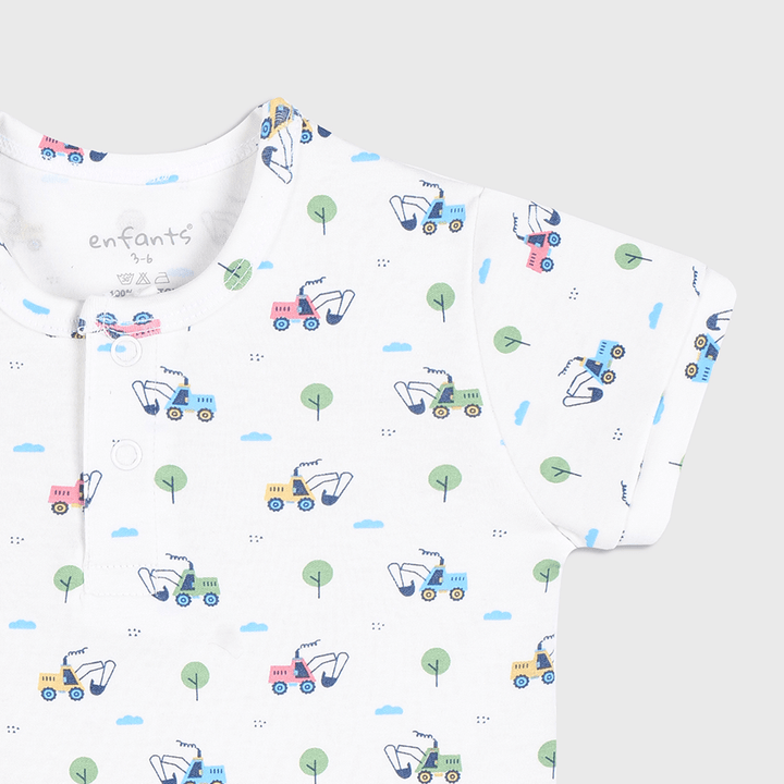 Enfants Happy Dozer Romper