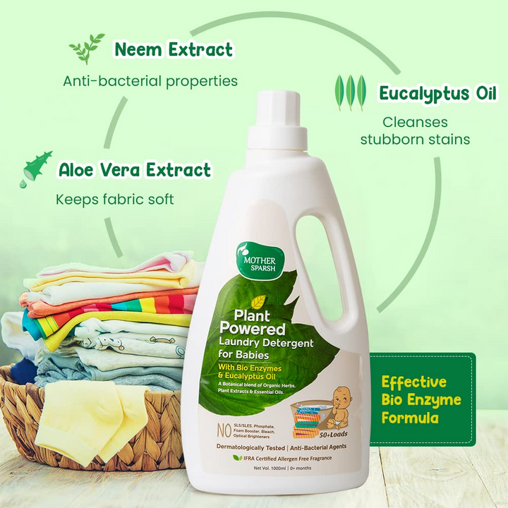 Mother Sparsh Laundry Liquid Detergent (Plant Powered)