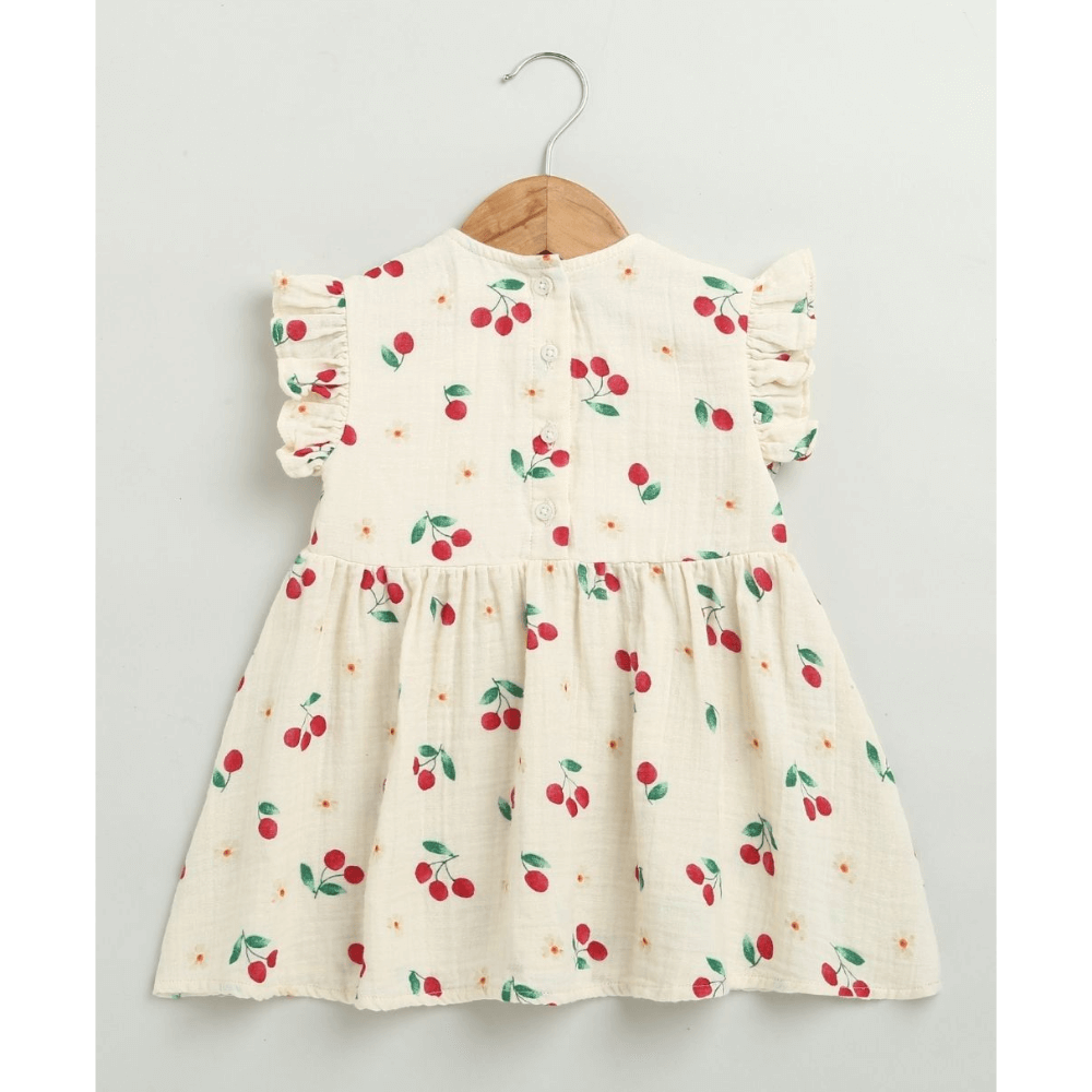 Sweetlime By AS Cherry Print Organic Cotton Co-ord Set