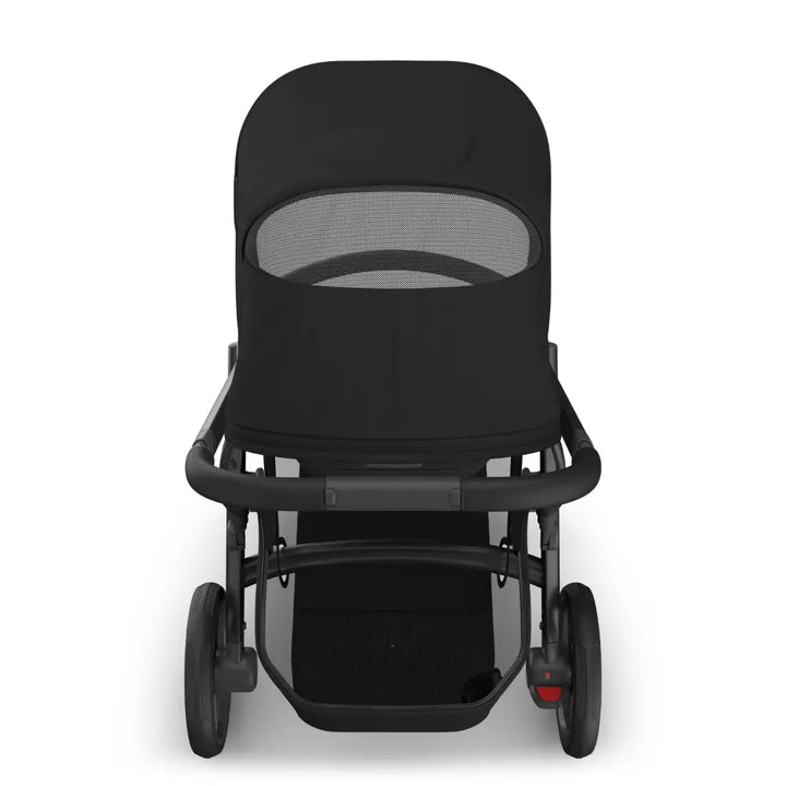 UPPAbaby Vista V3 Modular Baby Stroller, Travel System Compatible, Reversible Toddler Seat, All-Terrain Suspension, One-Hand Recline, Birth to 22 kg - Black