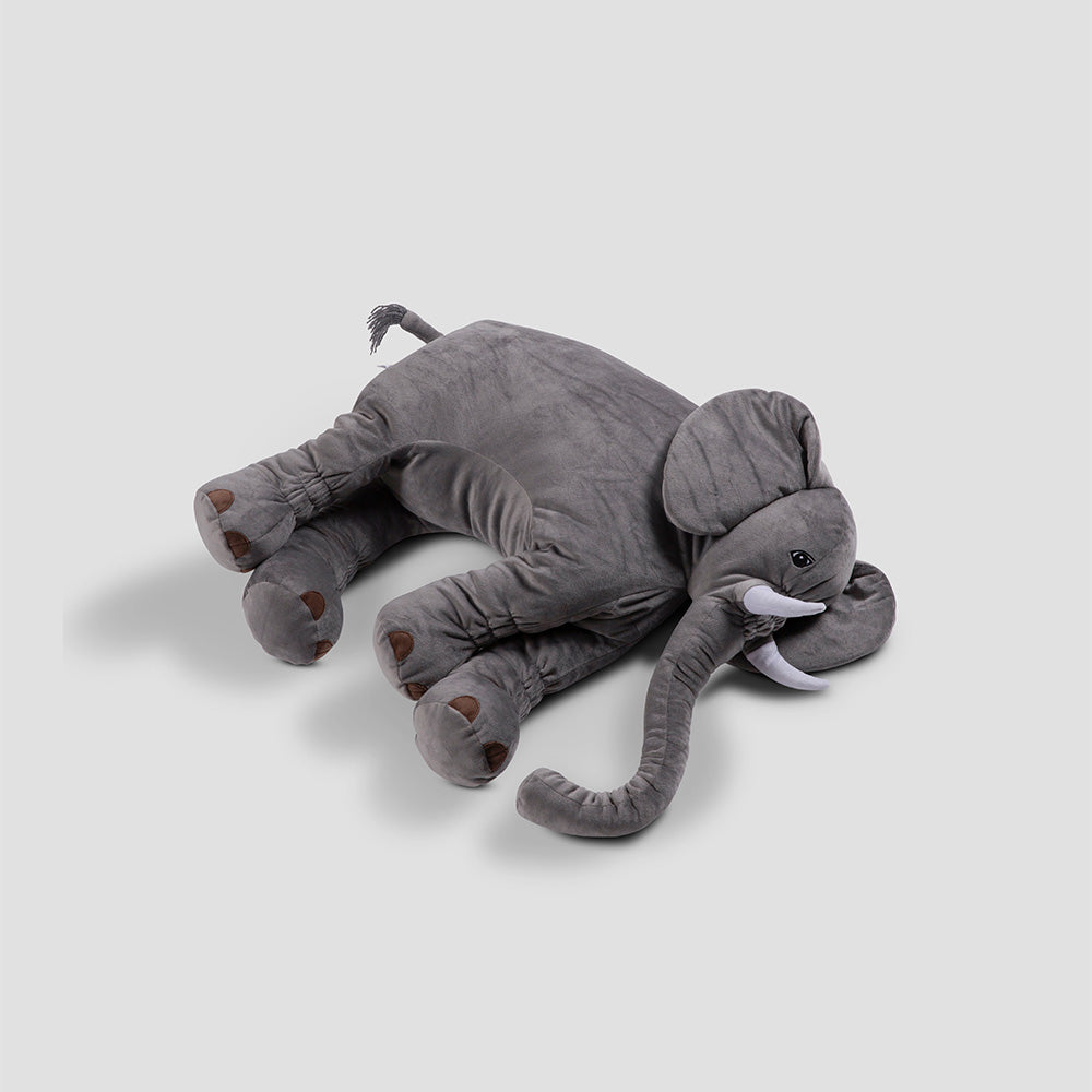 The Baby Trunk Bolster Pillow Toy - Elephant