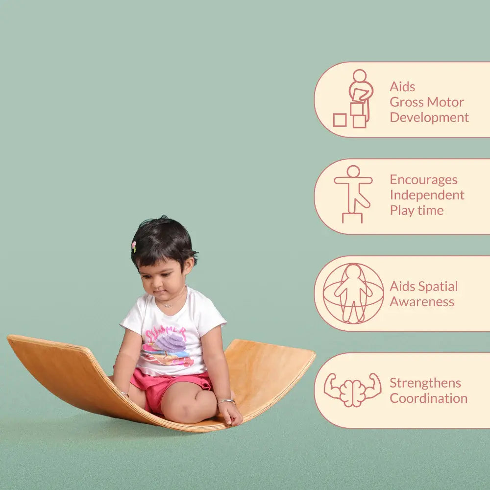 Ariro Toys Balance Board - Polka