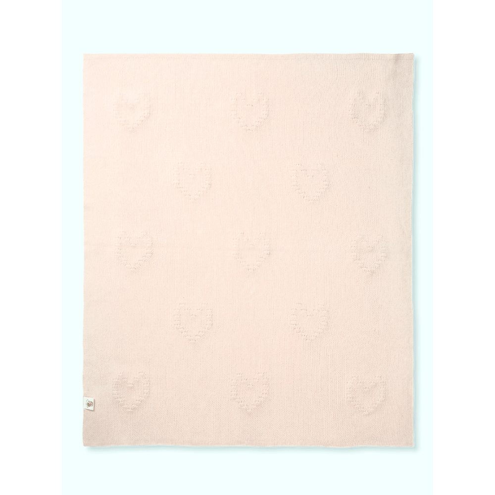 The Baby Trunk Blush Pink Cotton Mild Winter Blanket For New-born