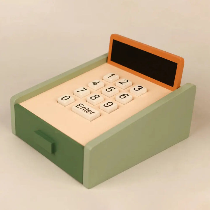 Playbox Funny Money - Cashier Wooden Toy