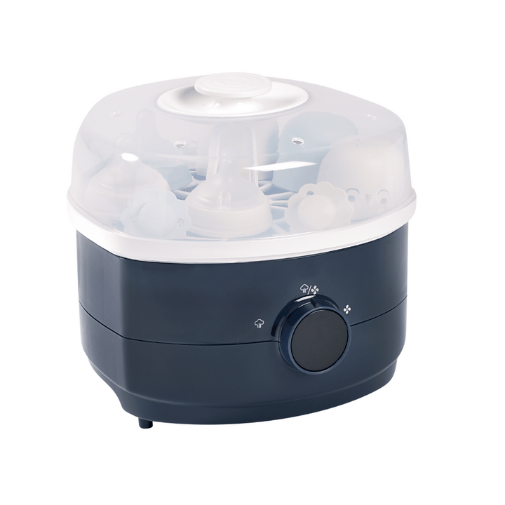 Beaba 2-in-1 Baby Bottle Sterilizer and Dryer, Night Blue, 0m+