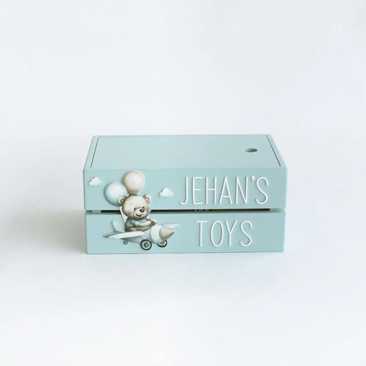 The Tiny Trove My Toy Box (Teddy) - Blue