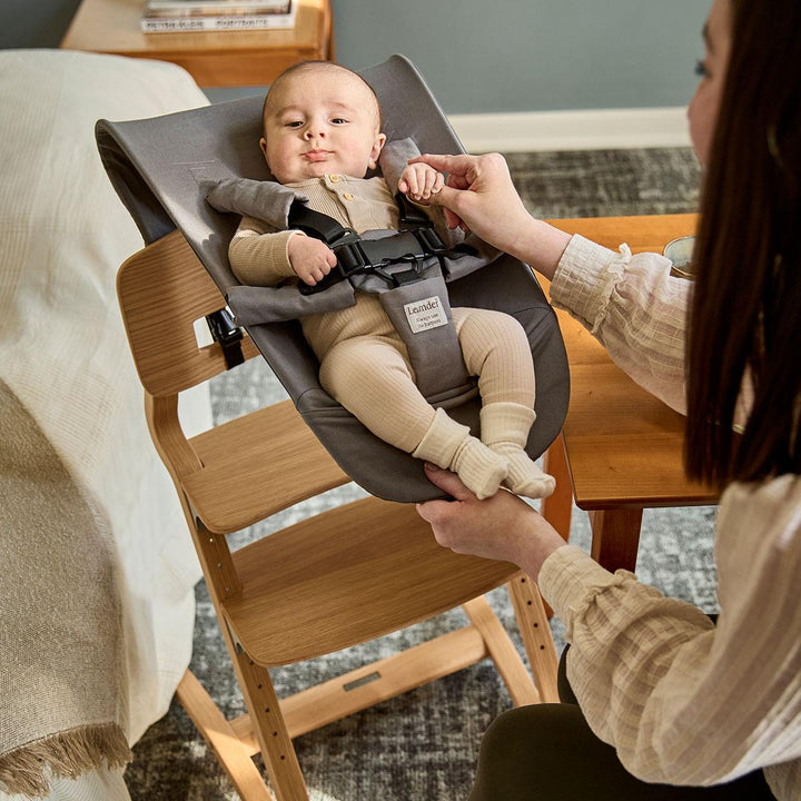 Leander Newborn Seat For Leander Highchair - Cool Grey