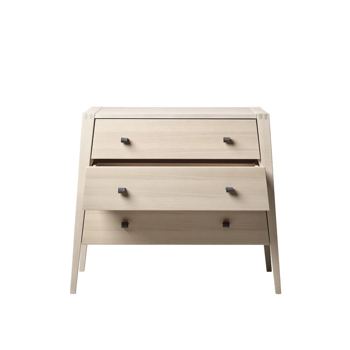 Leander Linea Dresser for Baby &amp; Kids, 3 Spacious Drawers, Soft-Close Storage, Modern Scandinavian Design