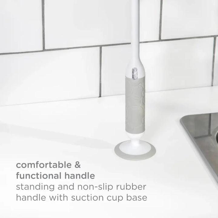 Ubbi Bottle Brush Deluxe - Gray