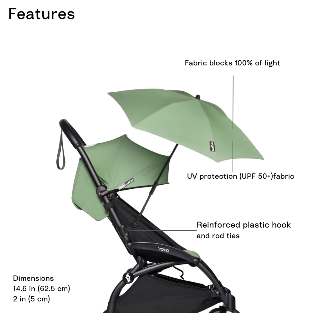 babyzen yoyo umbrella stroller Stokke YOYO Parasol, Olive