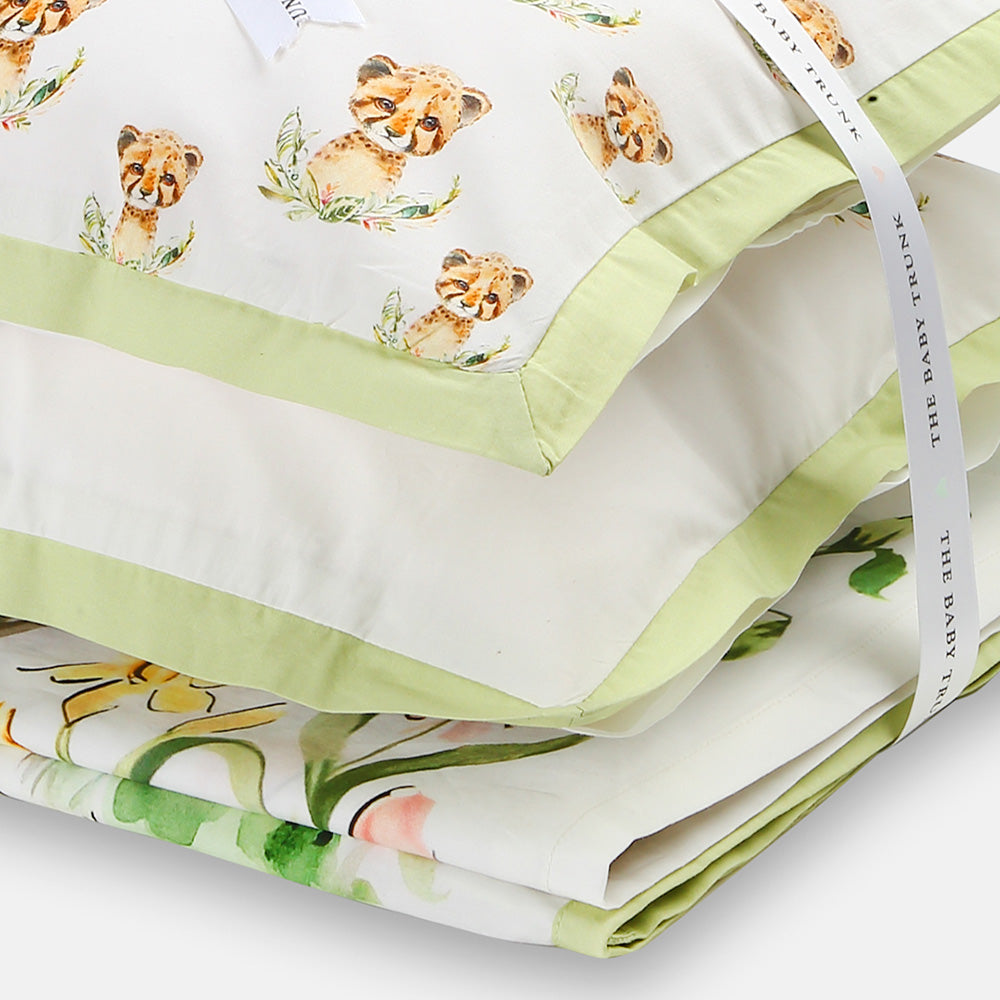 The Baby Trunk Bedding Set - Bedsheet, Dohar &amp; Pillow Cover