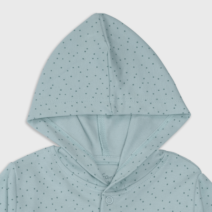 Enfants Whimsical Dots (Light Teal) - Baby Jumpsuit