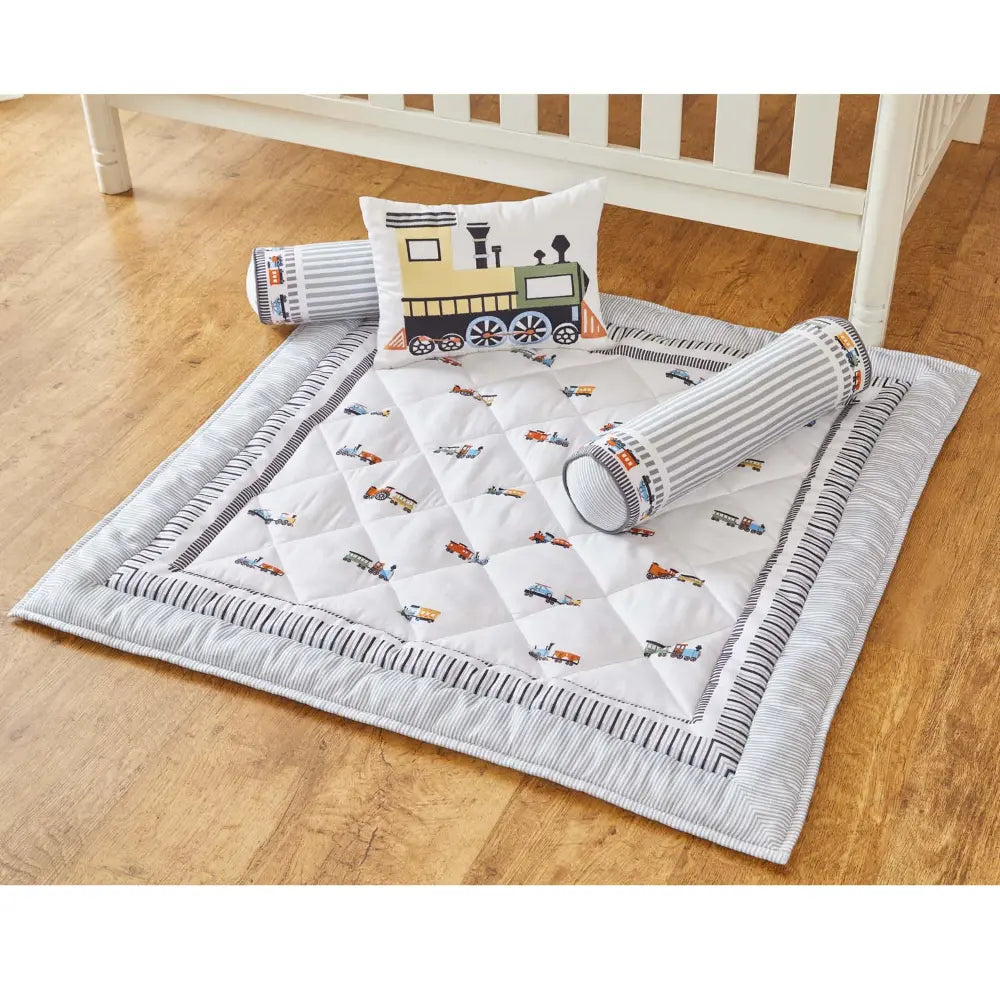 Annasimona Kids Train Rectangle Cushion - ONE SIZE