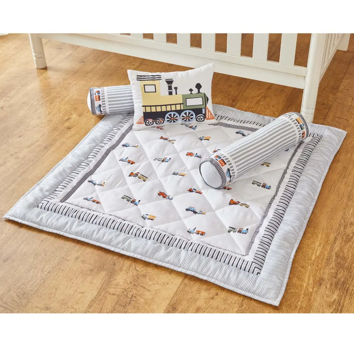 Annasimona Kids Train Rectangle Cushion - ONE SIZE