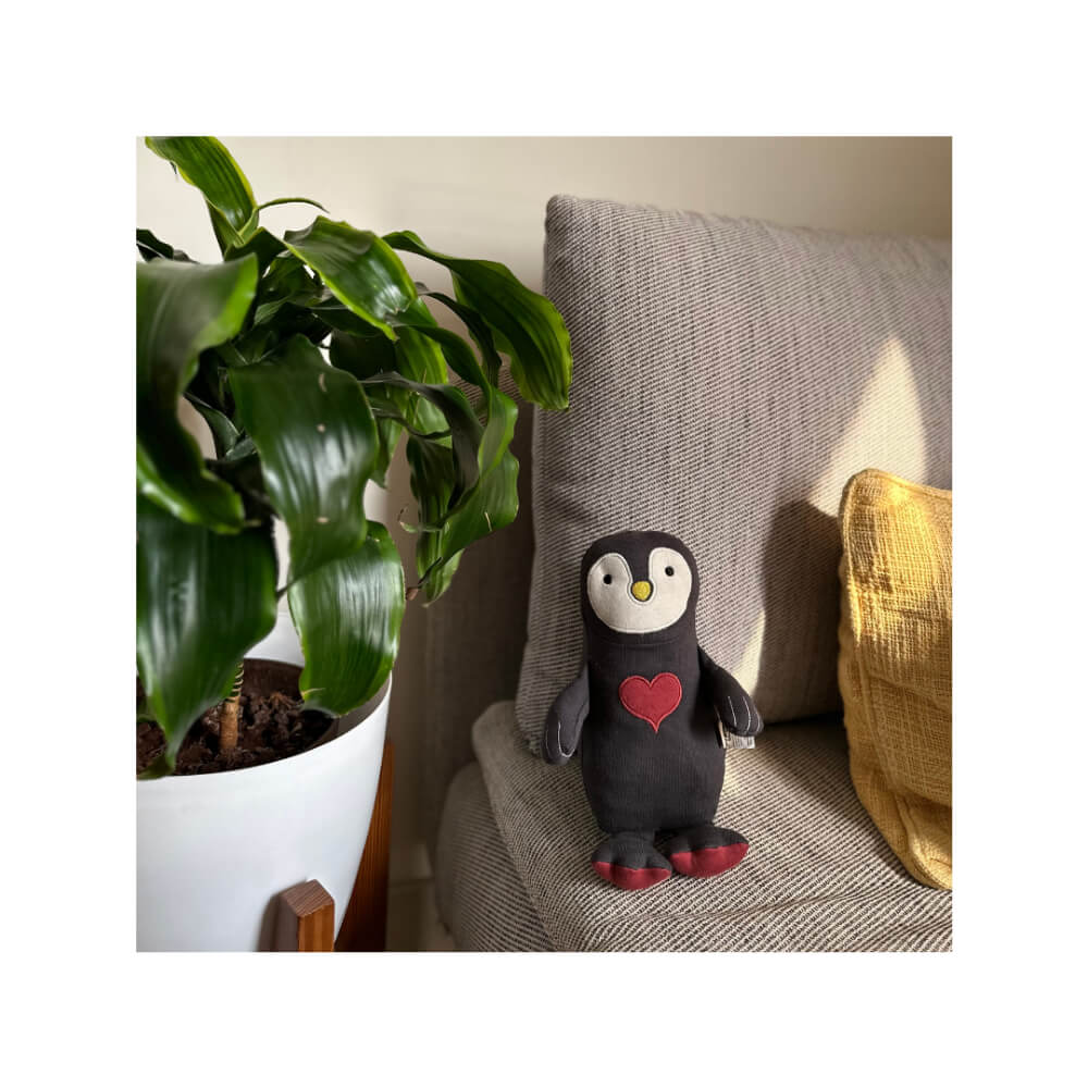 Dulaar Puddles the Penguin, Organic Cotton Soft Toy