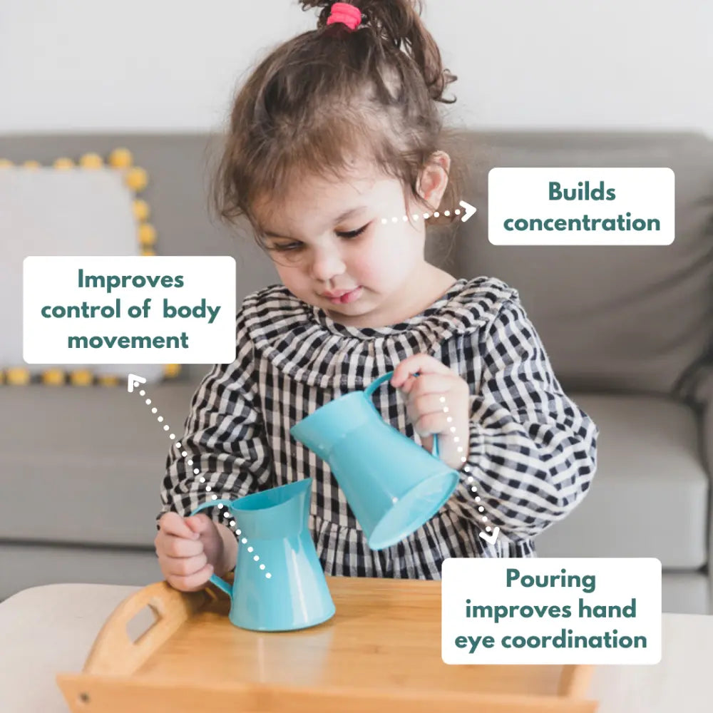 Curious Cub Montessori Box 9 | 8-Piece Toddler Activity Set | Peg Board, Nesting Puzzle &amp; Figurines | 19+ Months
