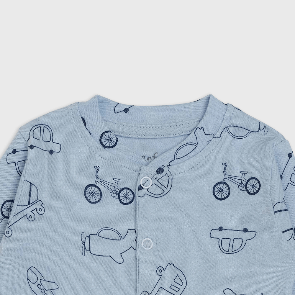 Enfants Wiggly Wheels Sleepsuit