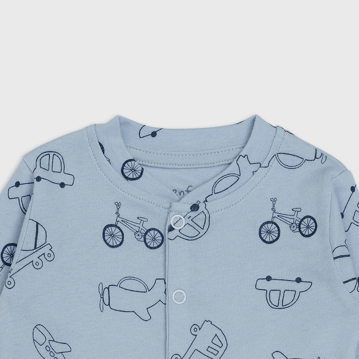 Enfants Wiggly Wheels Sleepsuit