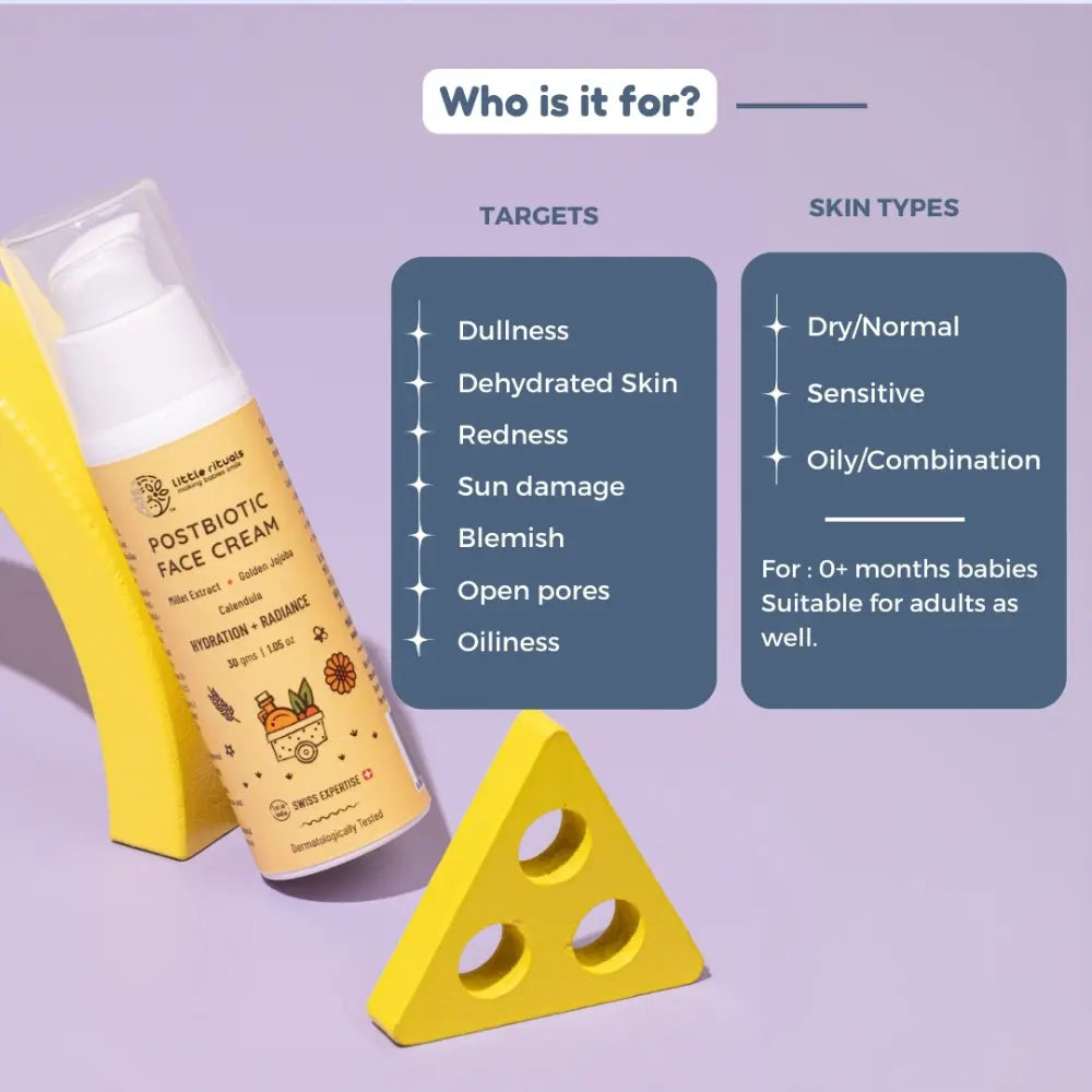Little Rituals Baby Postbiotic Face Cream