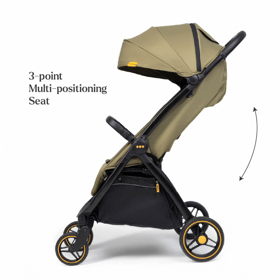Loopie Hop Stroller - Olive Fern