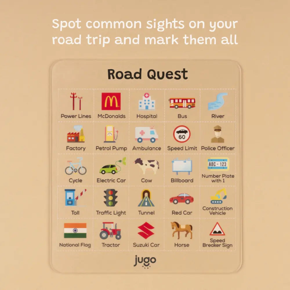 Jugo Play 3in1 Road Trip Games