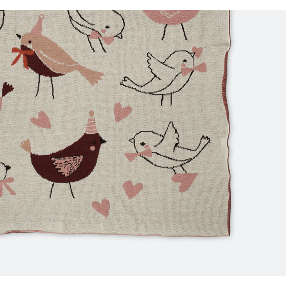 Bambini Blanket - Sparrow Party