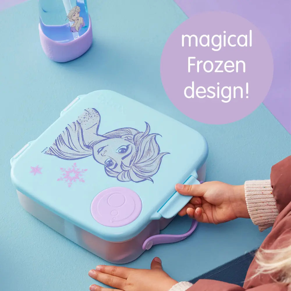B.Box Kids Lunchbox – 2 Litre, Leak-Proof Bento Style with Gel Cooler Pack, Adjustable Divider &amp; Whole Fruit Compartment – Multicolor