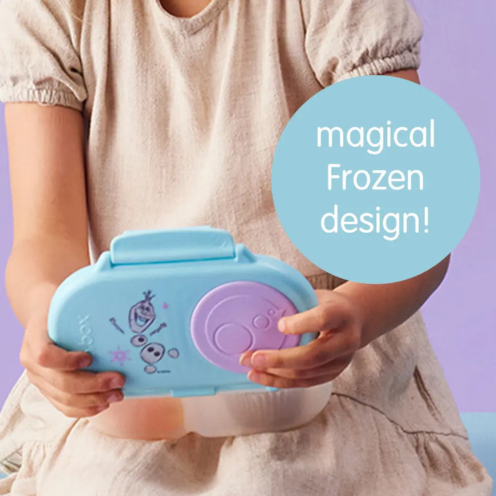 B.Box Snack Box for Kids – Leak-Proof container, 2 Compartments, BPA-Free, Easy to Open &amp; Carry – Multicolour