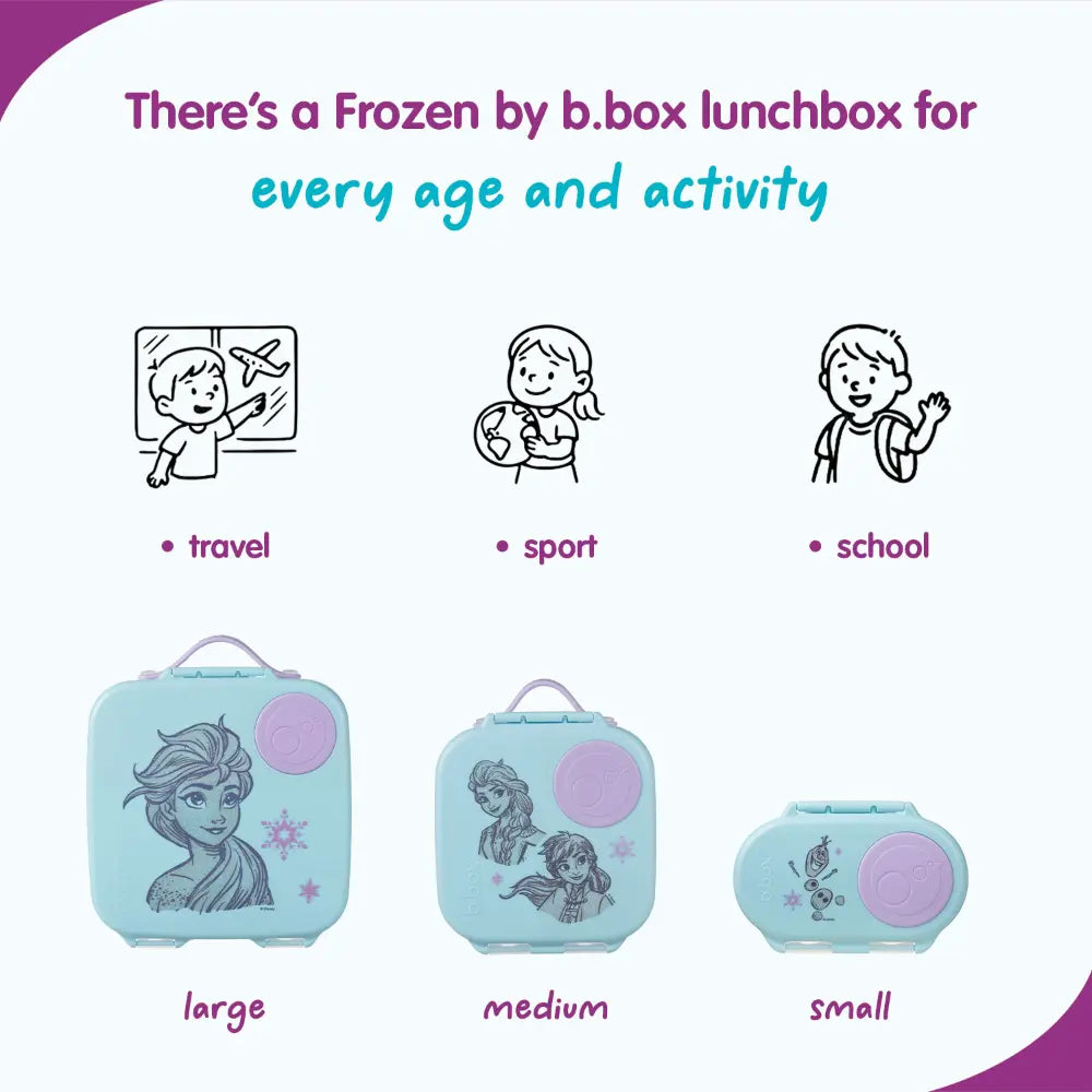 B.Box Snack Box for Kids – Leak-Proof container, 2 Compartments, BPA-Free, Easy to Open &amp; Carry – Multicolour