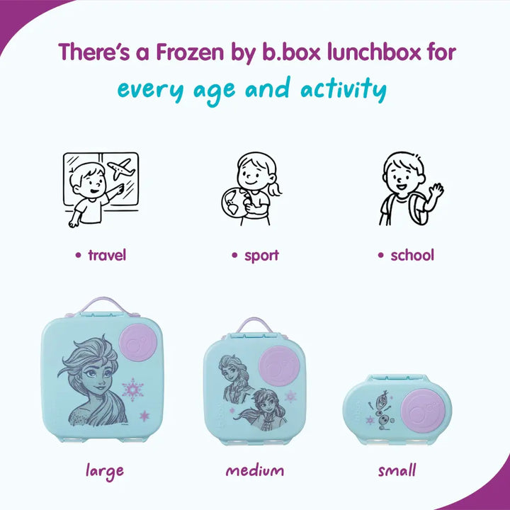 B.Box Snack Box for Kids – Leak-Proof container, 2 Compartments, BPA-Free, Easy to Open &amp; Carry – Multicolour