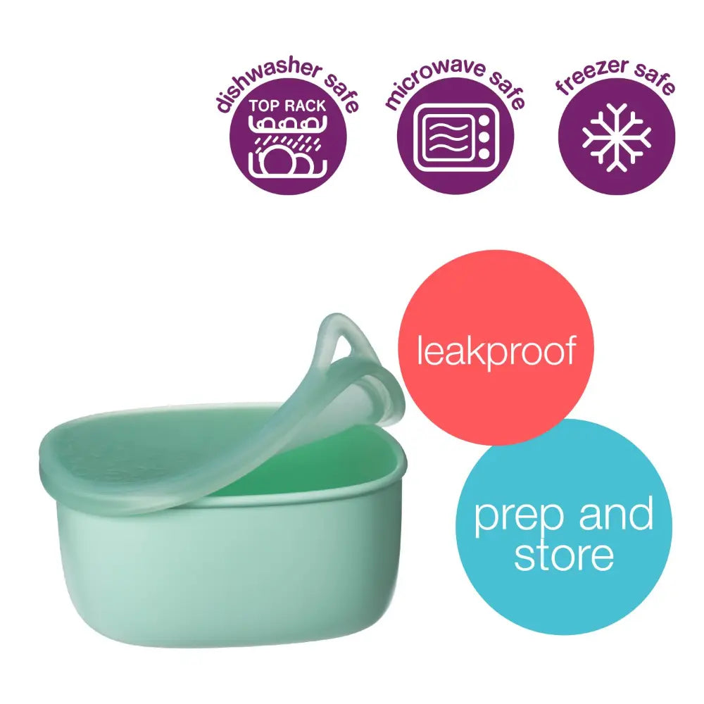 B.Box Lunch Tub – Fits Sandwich Compartment, Leak-Proof &amp; Microwave Safe – Forest, 400 ml