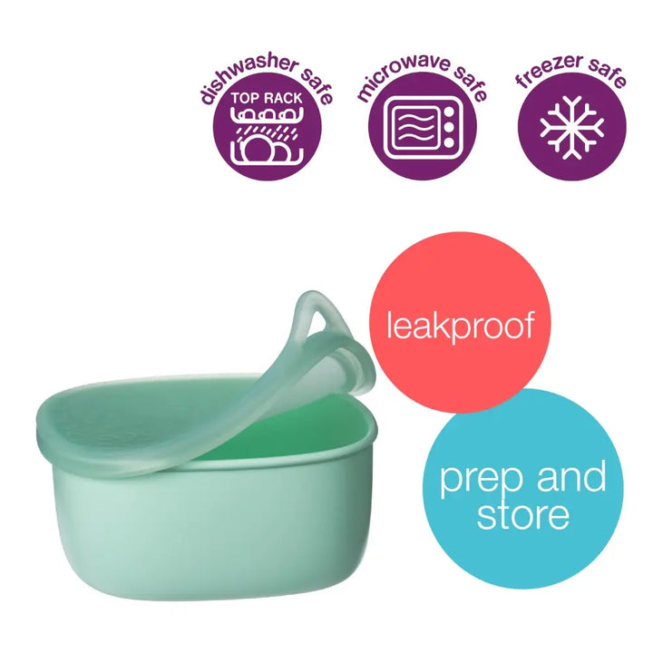 B.Box Lunch Tub – Fits Sandwich Compartment, Leak-Proof &amp; Microwave Safe – Forest, 400 ml