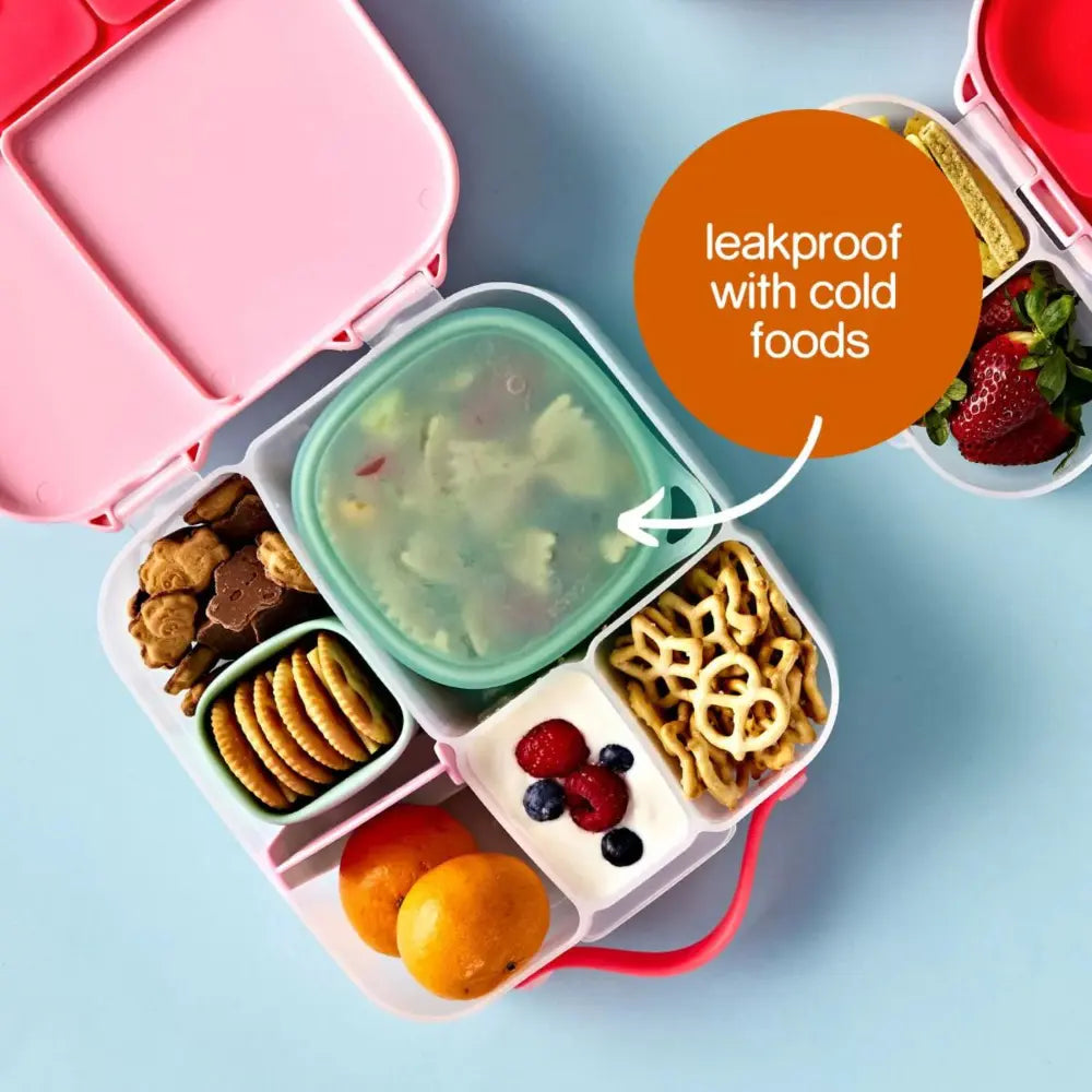 B.Box Lunch Tub – Fits Sandwich Compartment, Leak-Proof &amp; Microwave Safe – Forest, 400 ml