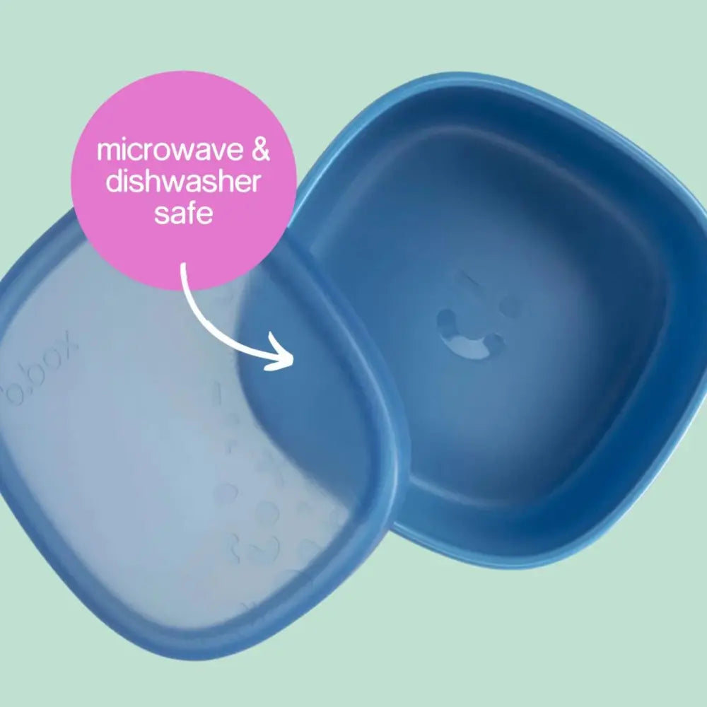 B.Box Lunch Tub – Fits Sandwich Compartment, Leak-Proof &amp; Microwave Safe – Ocean, 400 ml