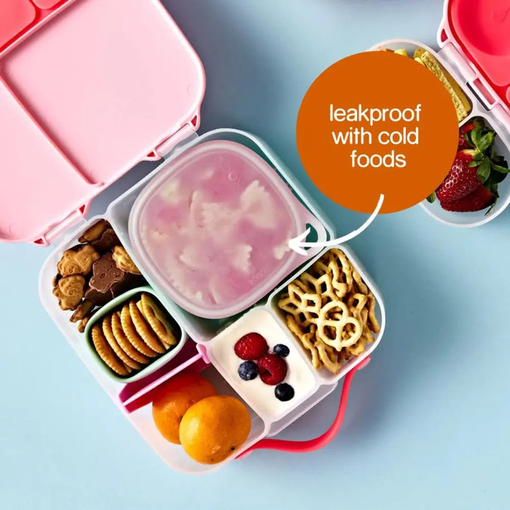 B.Box Lunch Tub – Fits Sandwich Compartment, Leak-Proof &amp; Microwave Safe – Berry, 400 ml