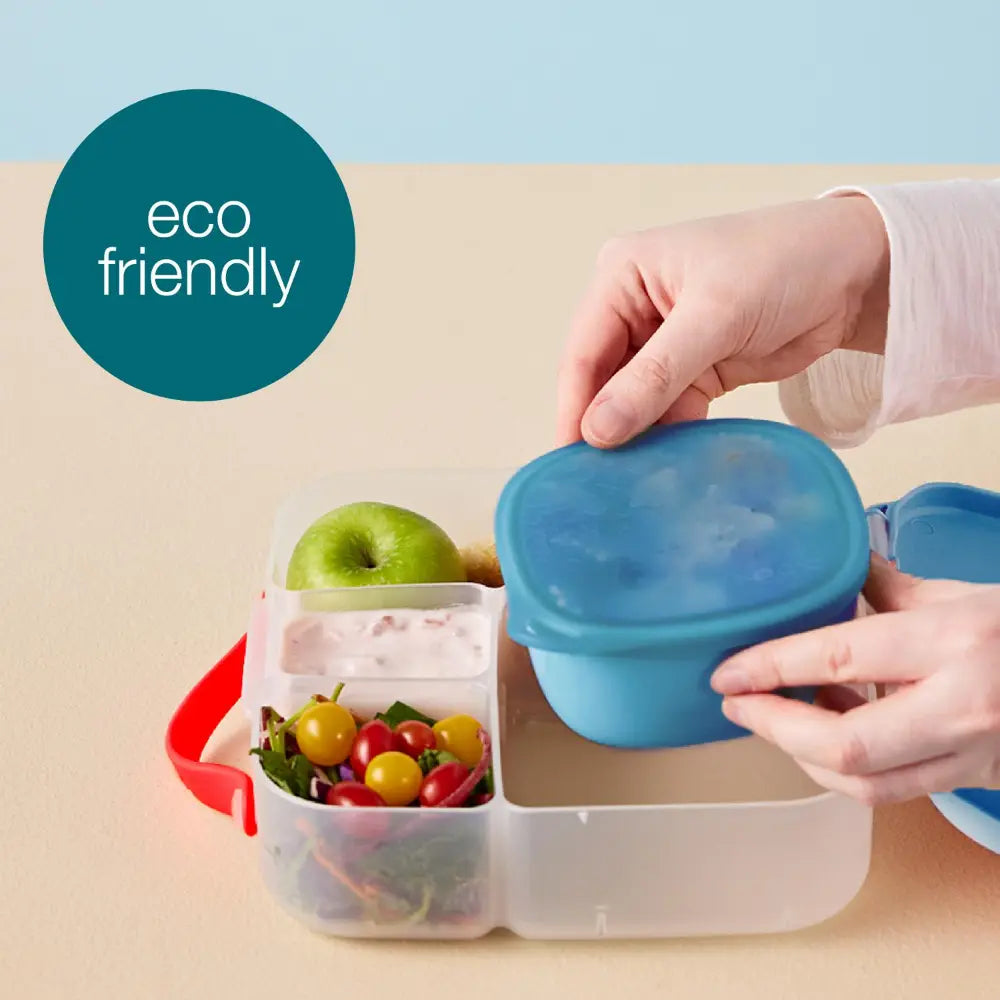 B.Box Lunch Tub – Fits Sandwich Compartment, Leak-Proof &amp; Microwave Safe – Berry, 400 ml