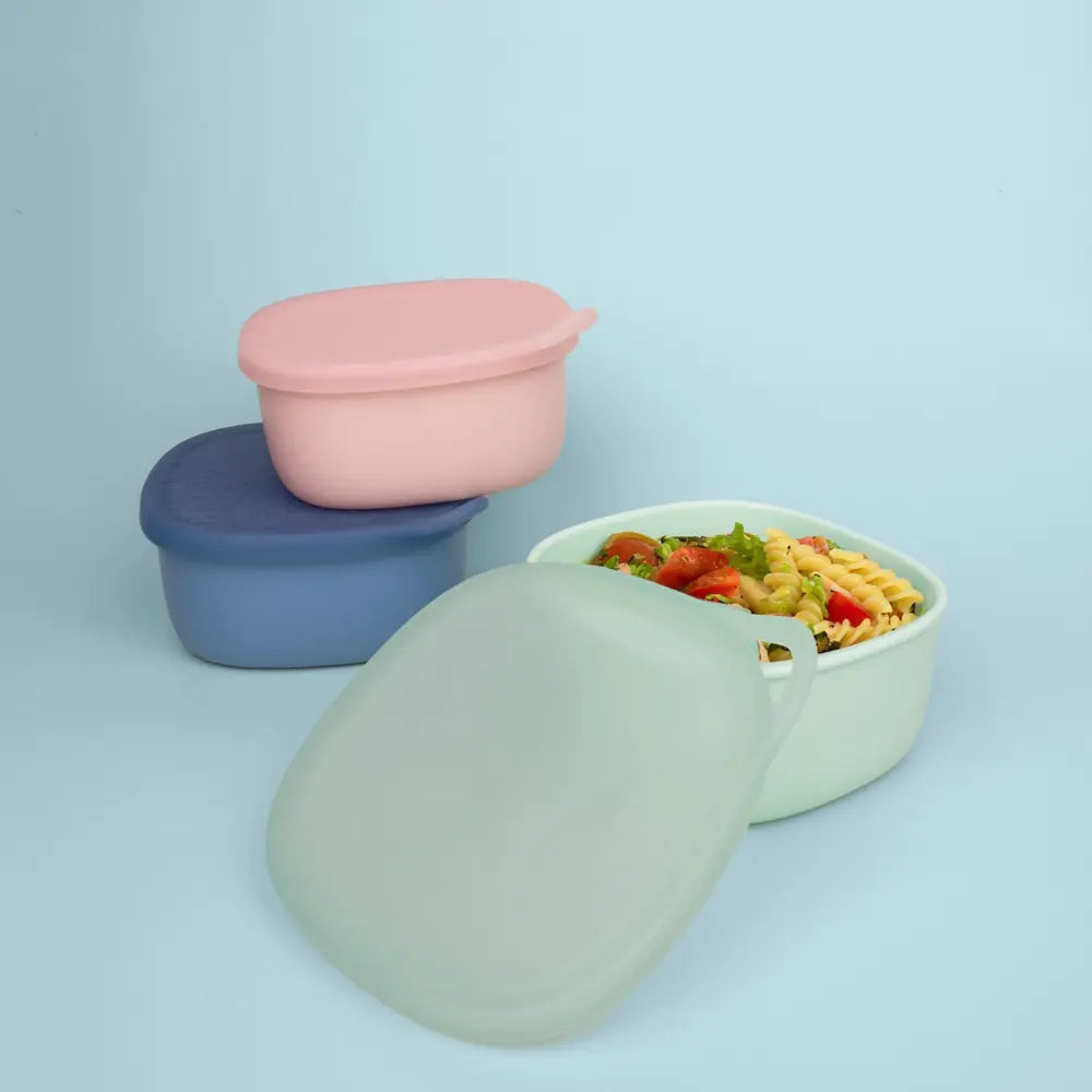 B.Box Lunch Tub – Fits Sandwich Compartment, Leak-Proof &amp; Microwave Safe – Berry, 400 ml