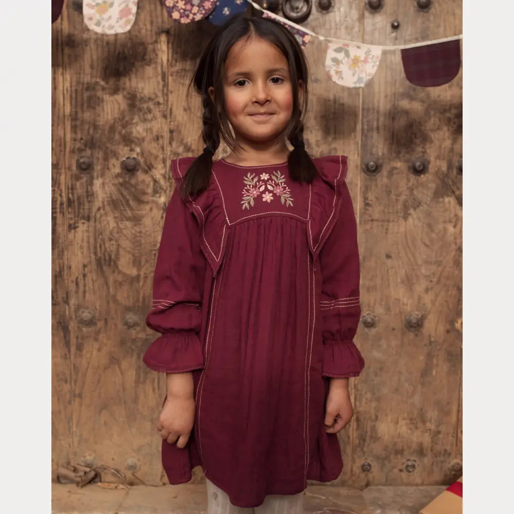 Early Sunday Margot Dress - Plum