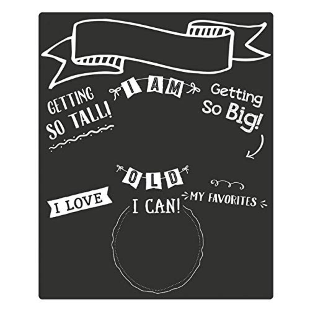 Baby's Monthly Chalkboard