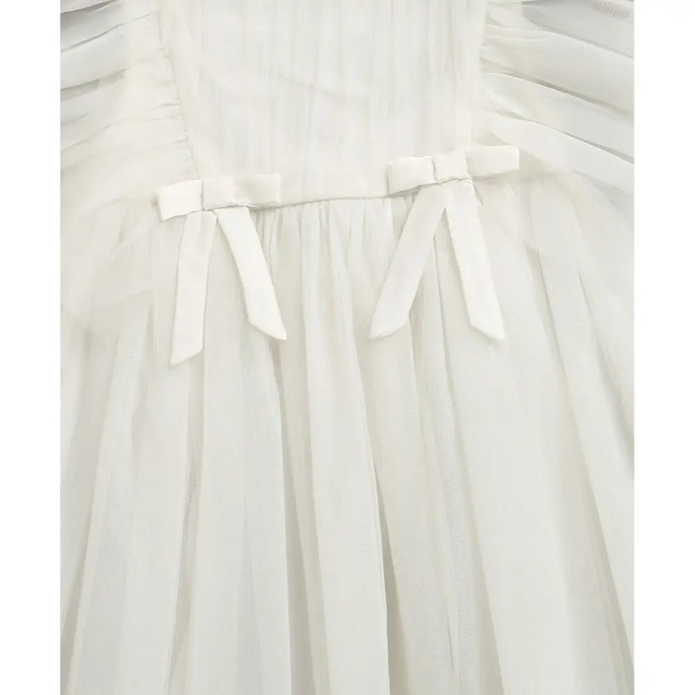 Sweetlime By As Little Angel White Party Dress- White - 6-9M